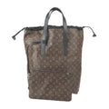 Pre-Owned LOUISize VUITTON Louis Vuitton Cover Light Monogram Macassar Tote Bag M43416 Brown Black Fujiwara Hiroshi Collaboration Fragment (Good)