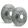 Rear Drill/Sizelot Zinc Brake Rotors For Ford Ranger 1998-2002