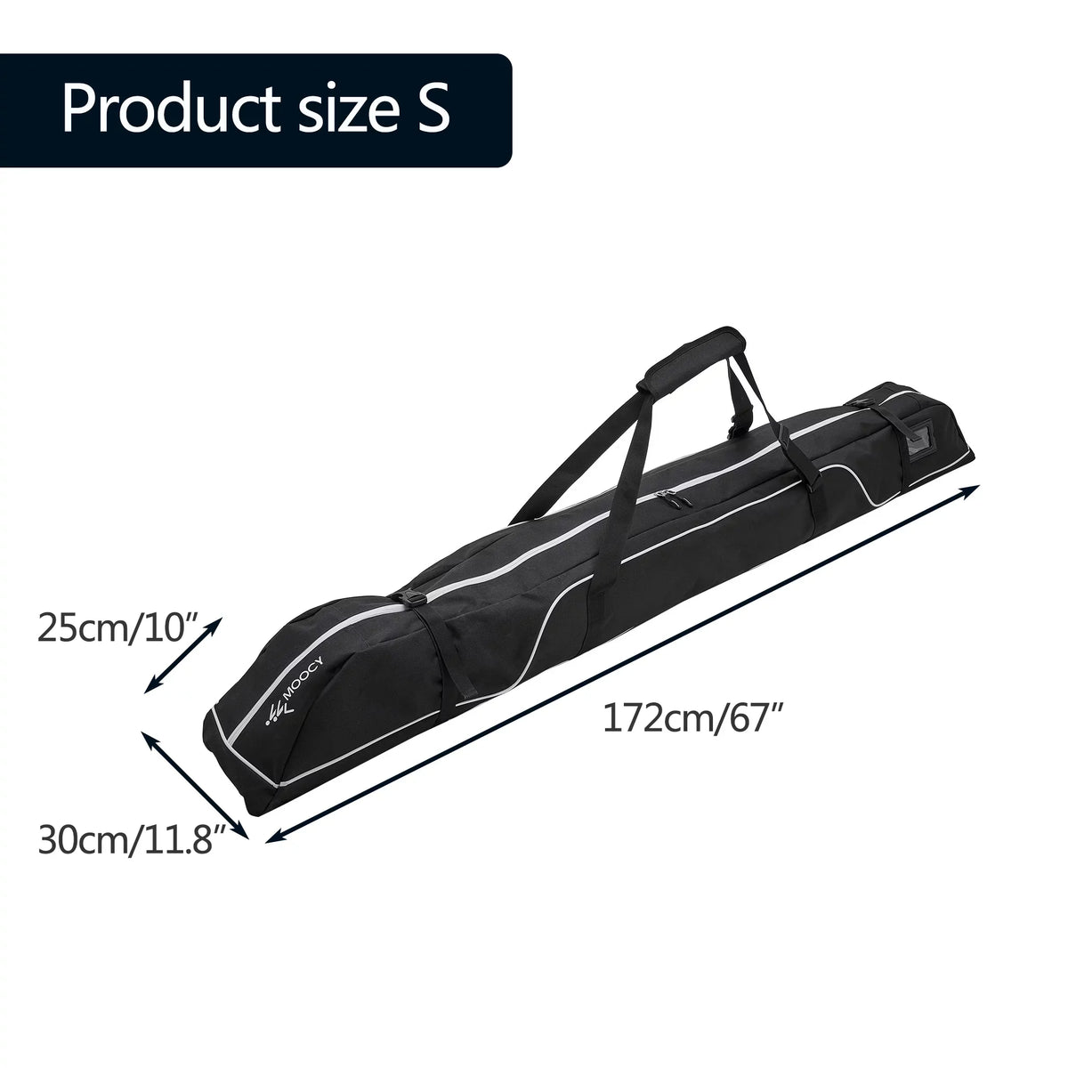 moobody Waterproof Sizeki Bag for Travel, Sizenowboard Equipment Sizetorage Bag