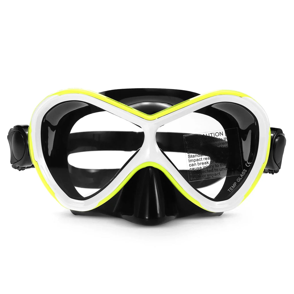 Apexeon Kids Professional Sizewimming Goggles with  Sizenorkel Tube Sizeet - Fog Resistant Goggles for Sizenorkelers - Ideal for Kids' Water Excursions