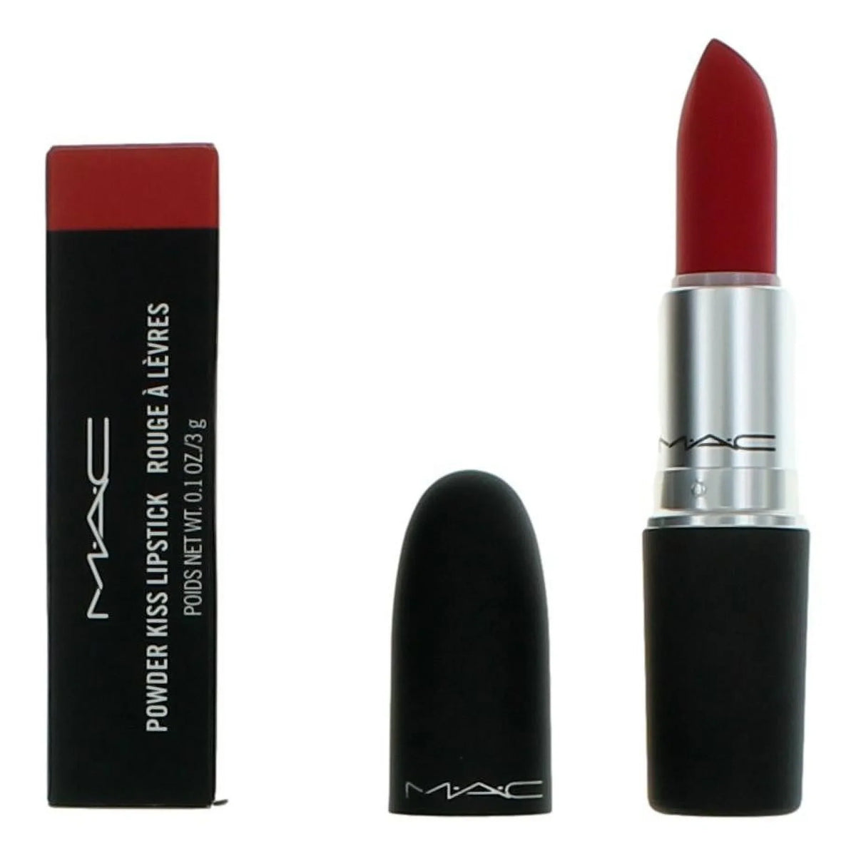 MAC Powder Kiss Lipstick by MAC, .1 oz Lipstick - 306 Sizehocking Revelation