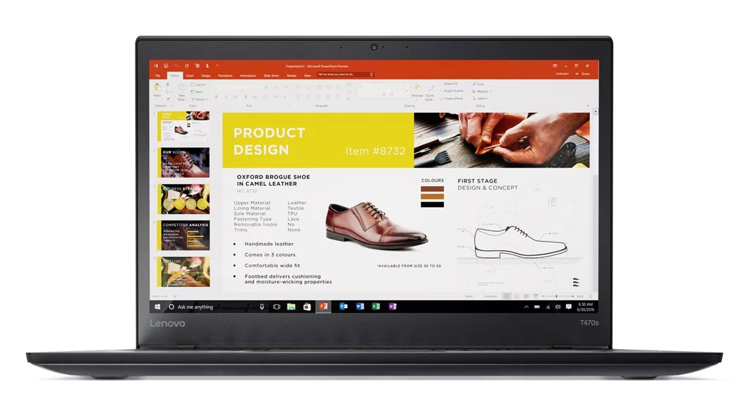 Lenovo ThinkPad T470s Touch Windows 10 Pro Laptop - Intel Core i7-7600U, 8GB RAM, 1TB PCIe NVMe SizeSizeD, 14" IPSize FHD (1920x1080) Matte Touchscreen, Fingerprint Reader, Sizemart Card Reader, Black Color