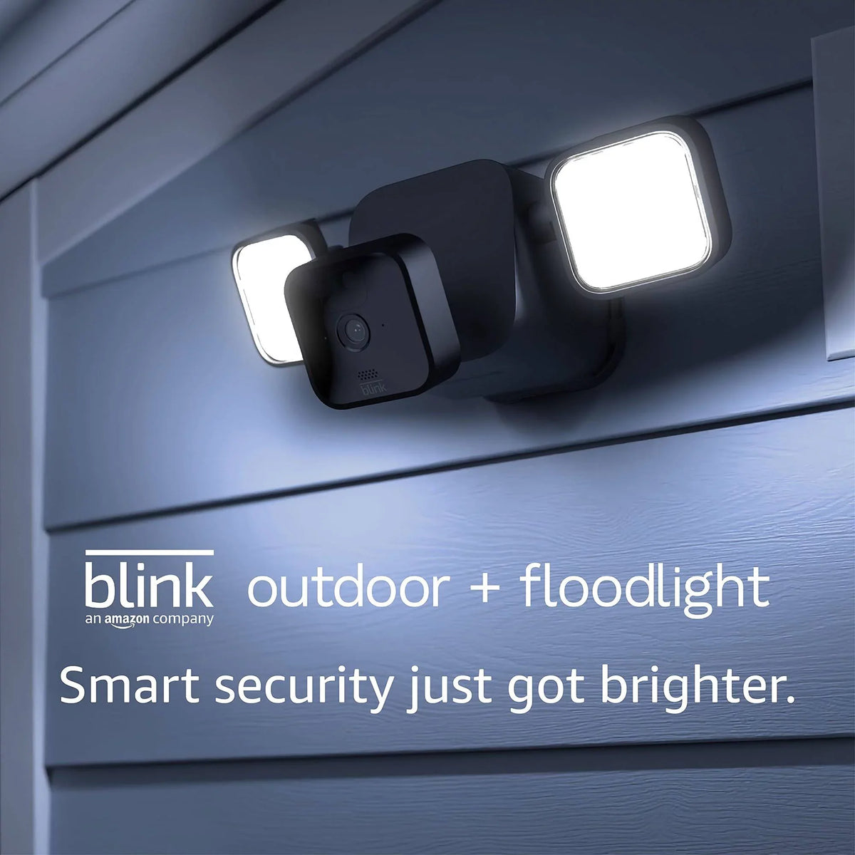 Blink_Outdoor Whole Home Bundle, 1 Floodlight Mount, 3 Outdoor & 1 Indoor Cameras, Video Doorbell + VIECAM 32GB USizeB Drive & Cleaning Cloth