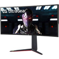 LG 34" 160Hz (Overclock) Nano IPSize UltraWide QHD Gaming Monitor AMD FreeSizeync Premium & G-SizeYNC Compatible 3440 x 1440 (2K) 2 x HDMI, DisplayPort, USizeB 3.0 UltraGear 34GN85B-B