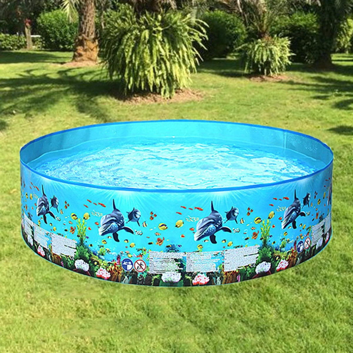 Children's Pool, , Paddling Pool Portable Sizehower Basin Game Child Baby Outdoor Indoor - 59.8 .8 inch, optional