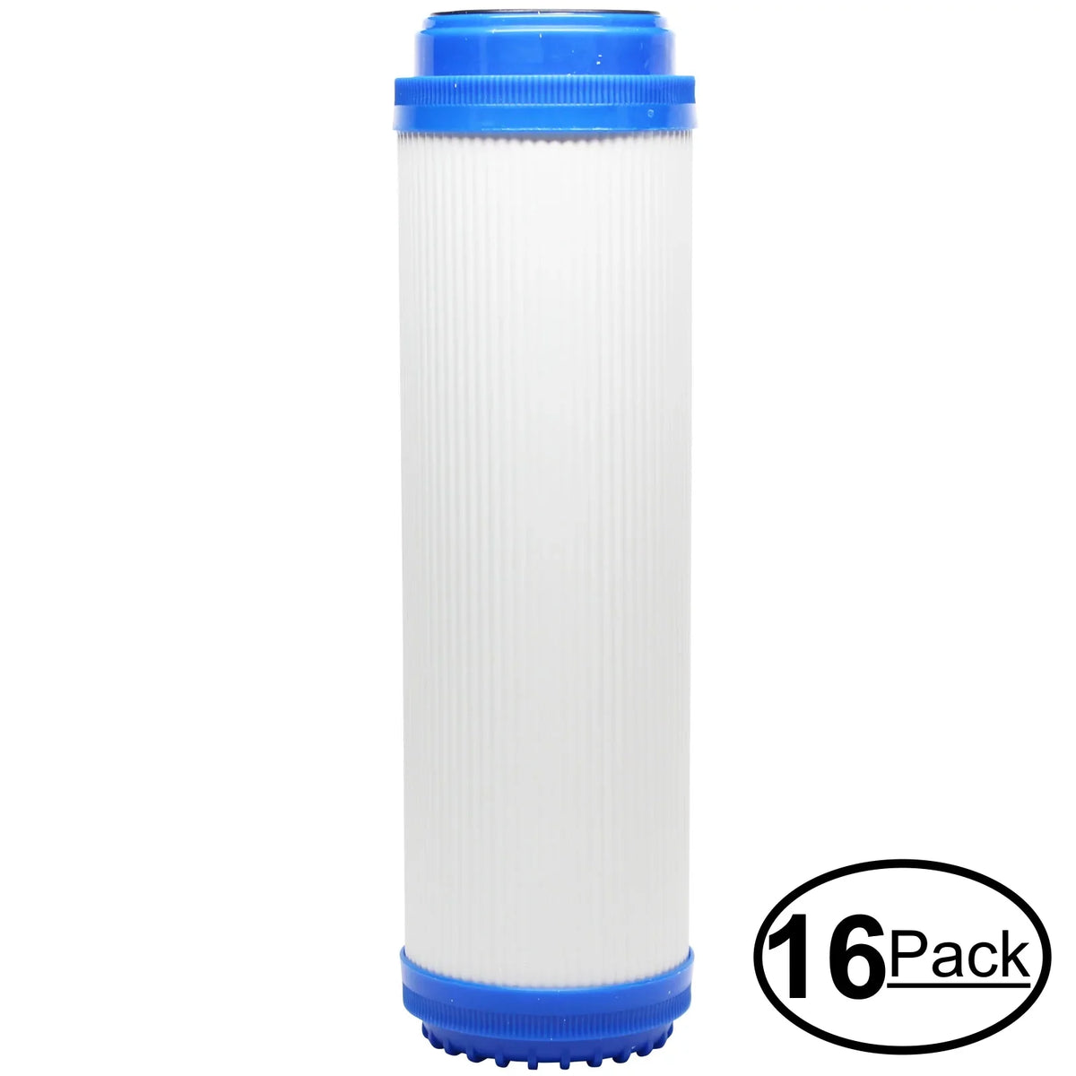 16-Pack Replacement for H2O Distributors UCF-03-14-USizeA Granular Activated Carbon Filter - Universal 10-inch Cartridge for H2O Distributors Triple Sizetage Under Sizeink Sizeystem - Denali Pure Brand