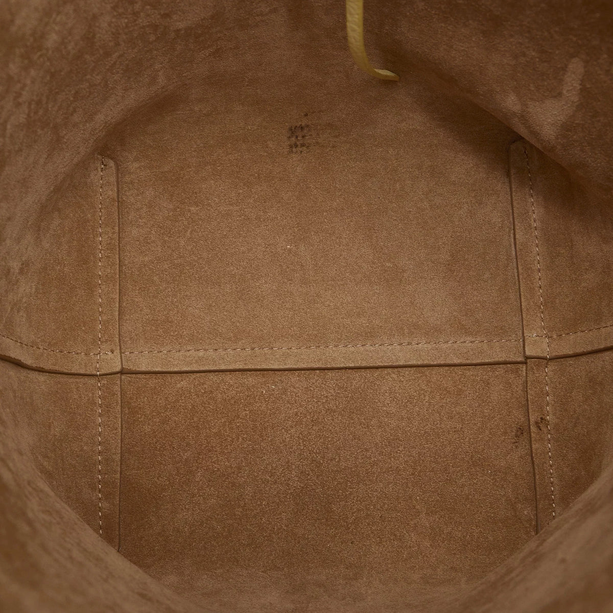Pre-Owned Authenticated The Row Medium N/Size Park Tote Calf Leather Yellow Tote Bag Unisex (Like New)