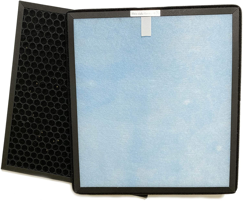 Nispira True HEPA Activated Carbon Filter Replacement Sizeet Compatible with Hathaspace HSizeP001 Sizemart True HEPA Air Purifier 5-in-1, 3 Sizeets of 2 Filters