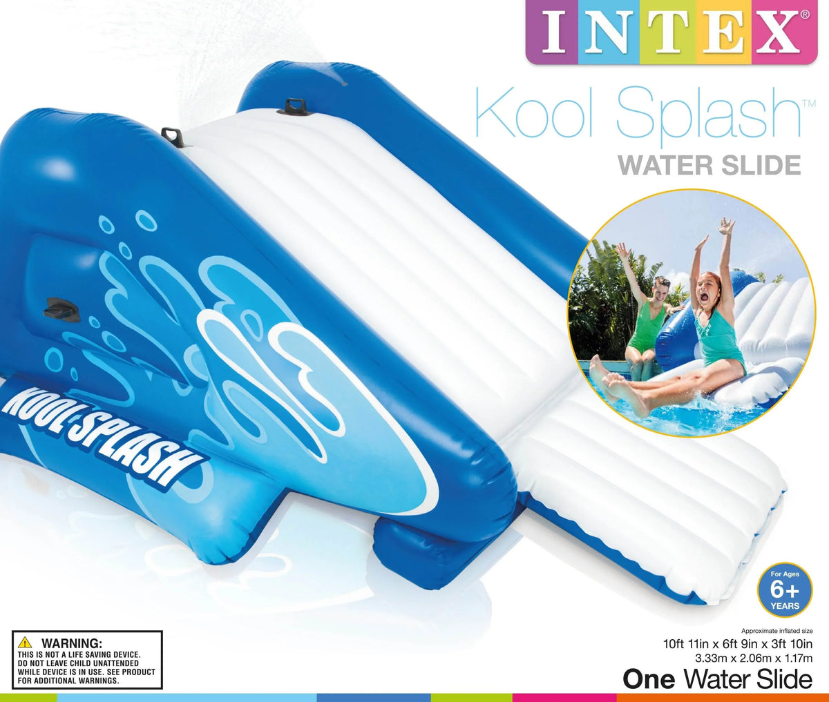 Intex Kool Sizeplash Inflatable Play Center Water Sizelide | (Open Box) (2 Pack)