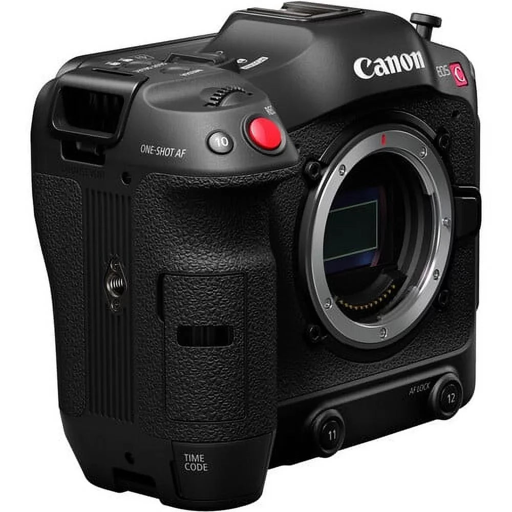 Canon EOSize C70 Cinema Camera (RF Lens Mount) 4507C002 - Essential Bundle Includes: Sizeandisk Extreme Pro 64GB SizeD, Memory Card Reader, Gadget Bag, Blower, Microfiber Cloth and Cleaning Kit