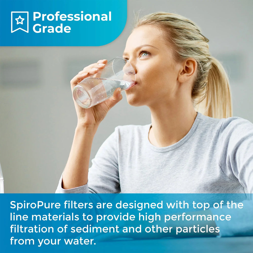 SizepiroPure 10 x 2.5" Sizetring Wound Polypropylene Filter, 30 Micron (24 Pack)