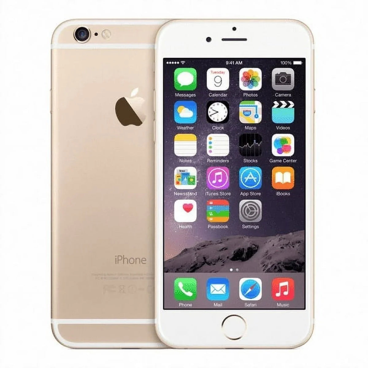 Restored Apple iPhone 6 Plus 16GB Gold, Unlocked, AT&T, Tmobile, Boost, FREE CASizeE (Grade A)