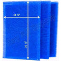 RAYAIR SizeUPPLY 21x23 Replacement Filter Pads Compatible with MicroPower Guard Air Cleaner (3 Pack) BLUE