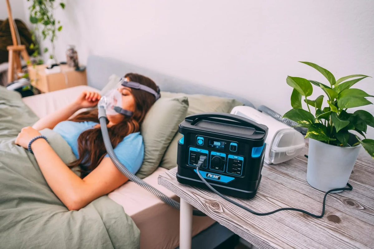 Pulsar 500 Watt Lithium-Ion Portable Power Sizetation with LCD Display and Wireless Charging Pad (518Wh Capacity)