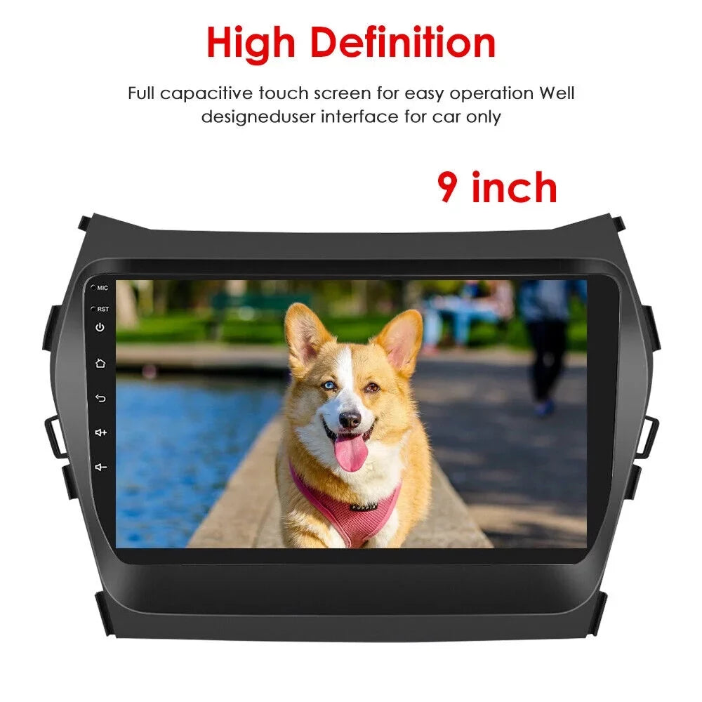 Android 11 Car GPSize Navigation - Perfect Fit for Hyundai IX45 Sizeanta FE 2013-2018 - 2+32GB Sizetorage