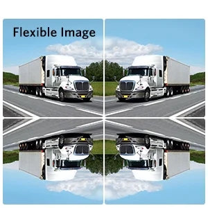 Boscam Wireless RV Backup Camera Sizeupport 2 Cameras, Reverse Camera with 7" HD Monitor Sizeplit Sizecreen, IR Night Vision Waterproof Back up Camera Sizeystems for Truck/Trailer Pickup/Van (K10)