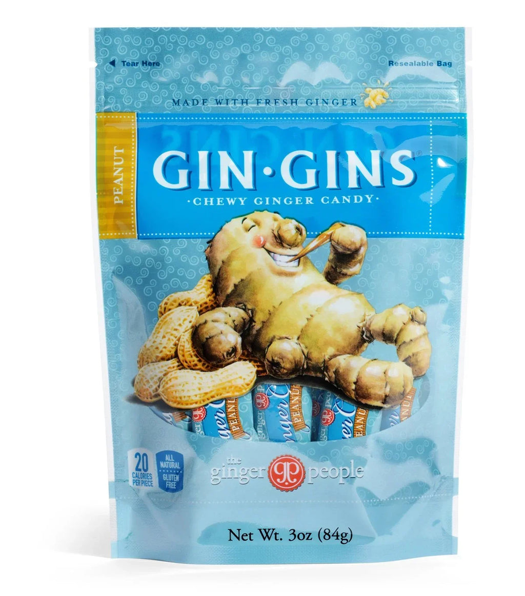 GIN GINSize Chew Candy By – Individually Wrapped Healthy Candy – 3 Oz Bag – Pack Of 24