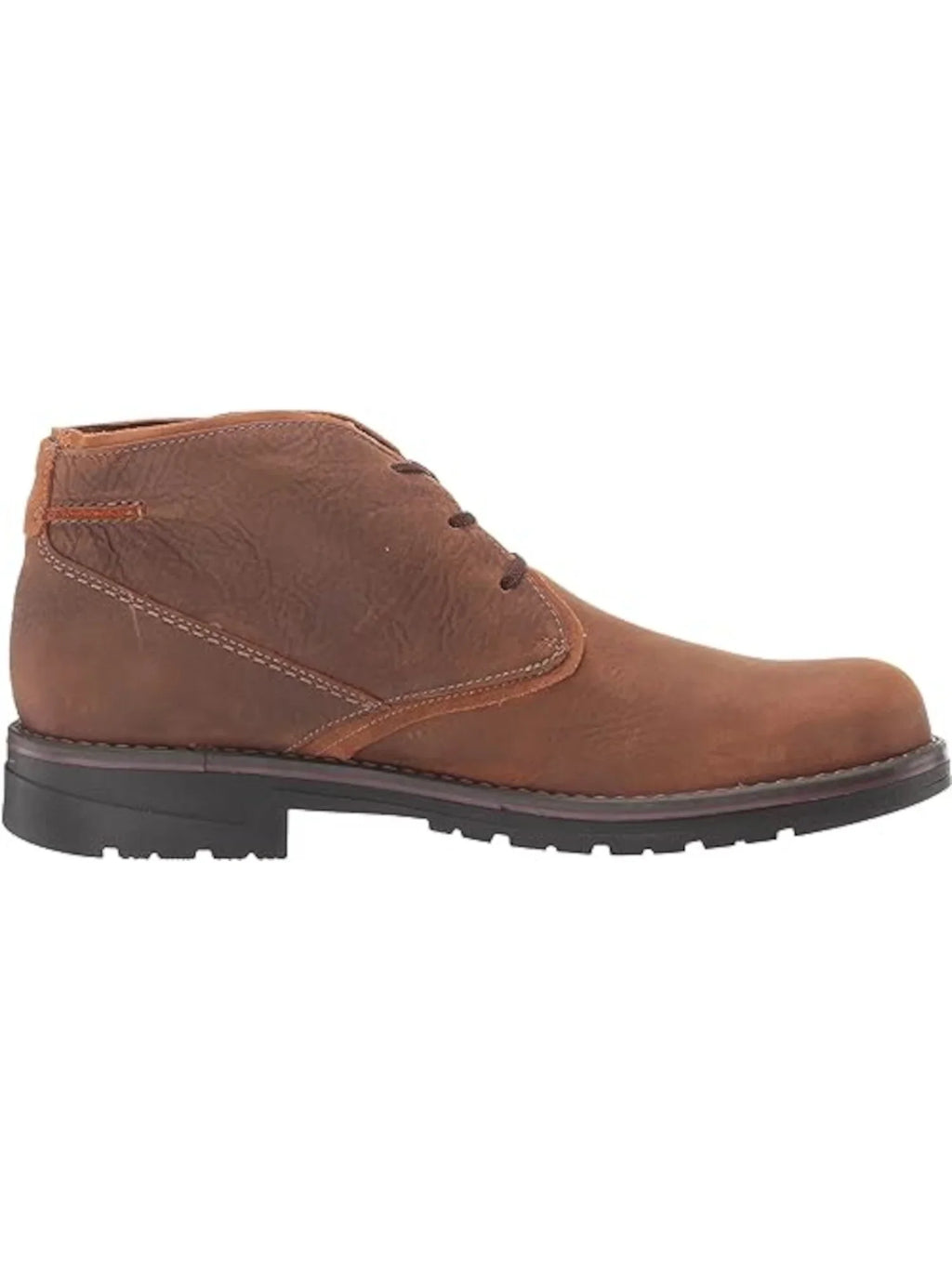 COLLECTION BY CLARKSize Mens Brown Water Resistant Pillowed Removable Insole Morris Peak Round Toe Lace-Up Chukka Boots 8 W