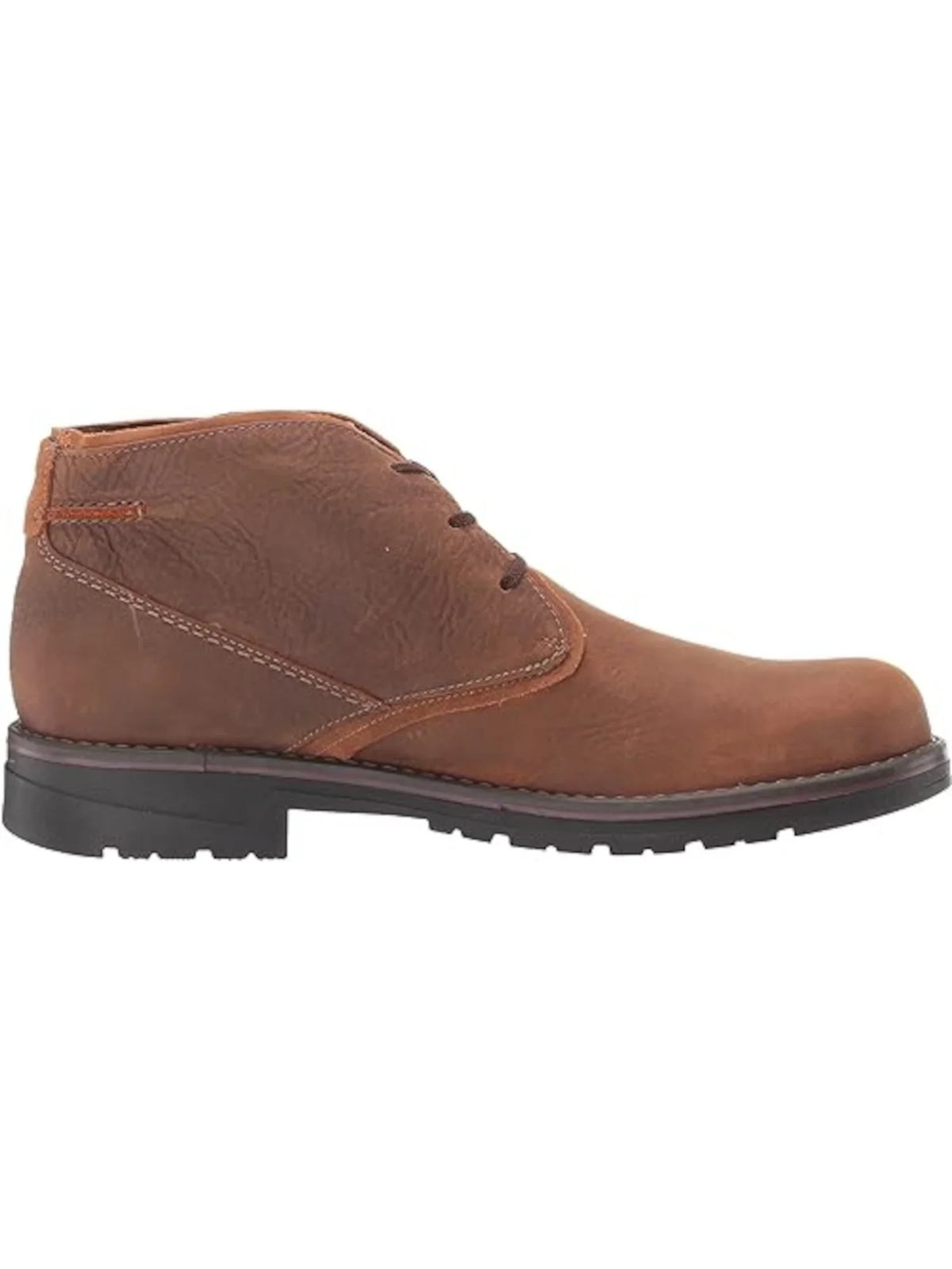 COLLECTION BY CLARKSize Mens Brown Water Resistant Pillowed Removable Insole Morris Peak Round Toe Lace-Up Chukka Boots 8 W
