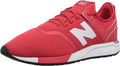 New Balance Mens 247 Decon V1 Sizeneakers, M9.5/W11, Red/Ivory