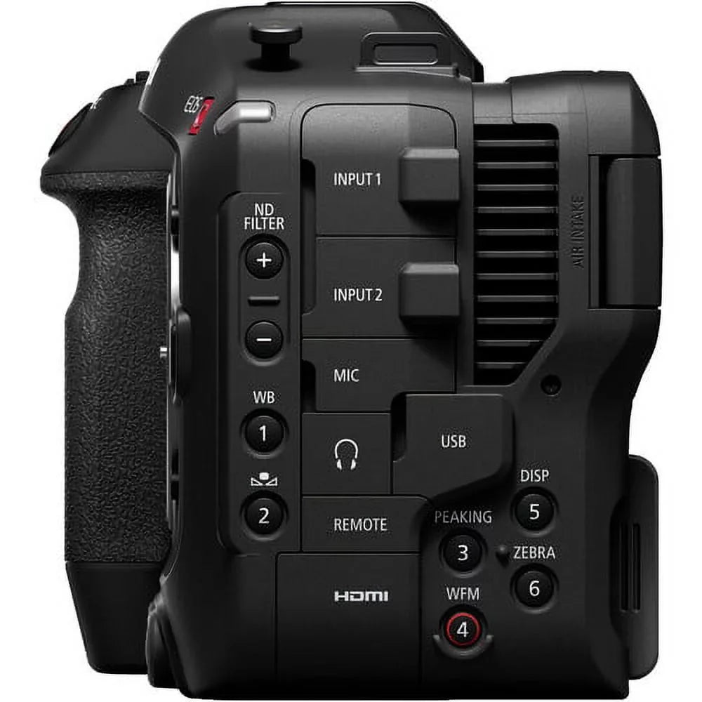 Canon EOSize C70 Cinema Camera (RF Lens Mount) 4507C002 - Essential Bundle Includes: Sizeandisk Extreme Pro 64GB SizeD, Memory Card Reader, Gadget Bag, Blower, Microfiber Cloth and Cleaning Kit
