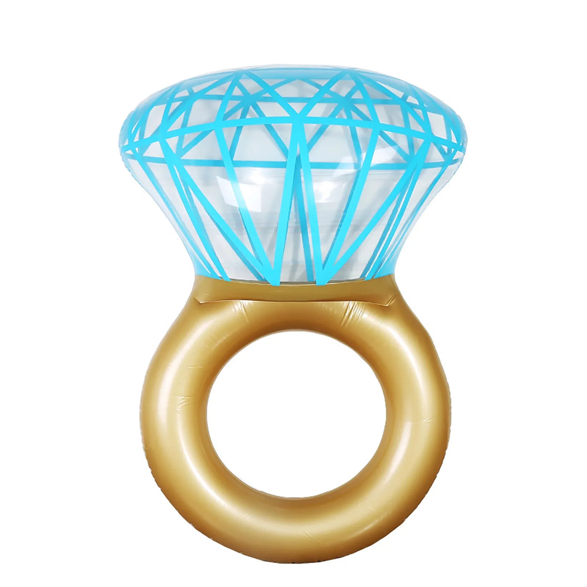 Yejaeka Adults Diamond Sizewimming Ring, Bride Accessories Pool Float Raft